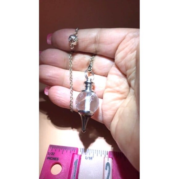 Clear Quartz Pendulum - Picture 3 of 4
